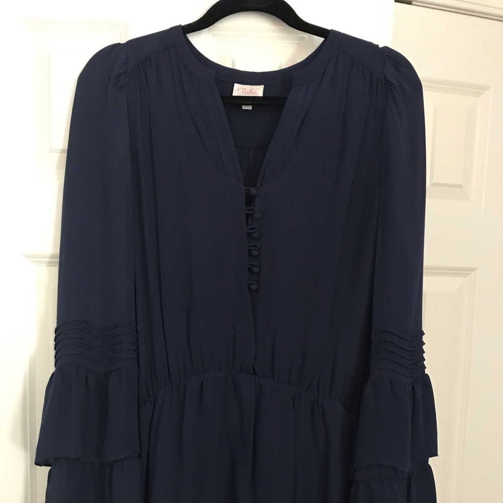 Navy Parker brand dress